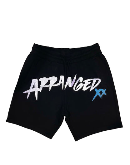 For The Streets Shorts - Black (Blue)