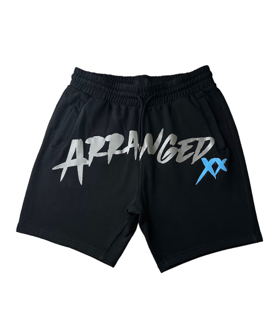 For The Streets Shorts - Black (Blue)