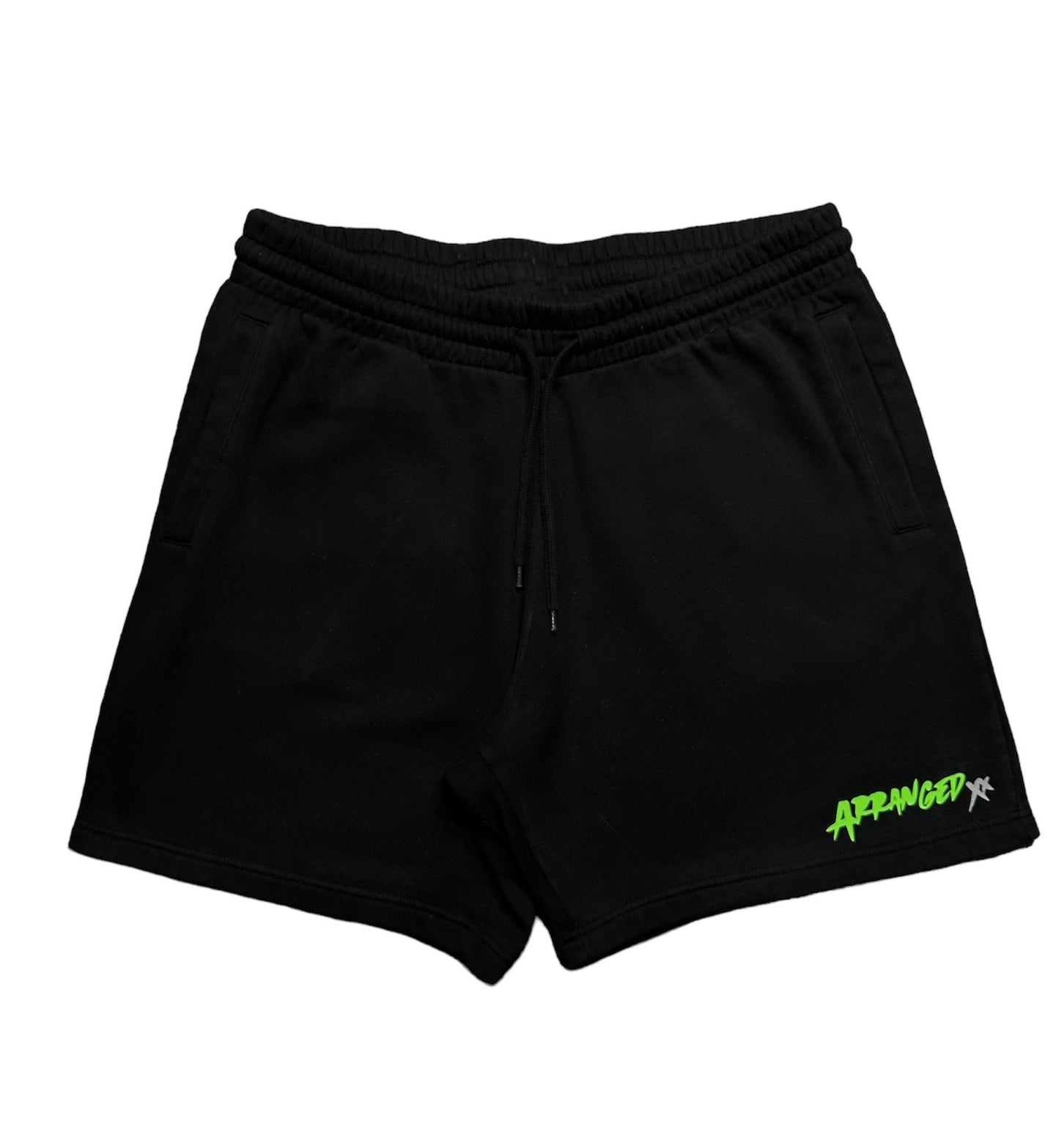 On The Run Shorts - Black (Green)