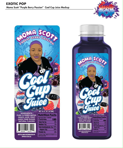 xGoods - MOMA SCOTT "PURPLE BERRY PASSION" JUICE