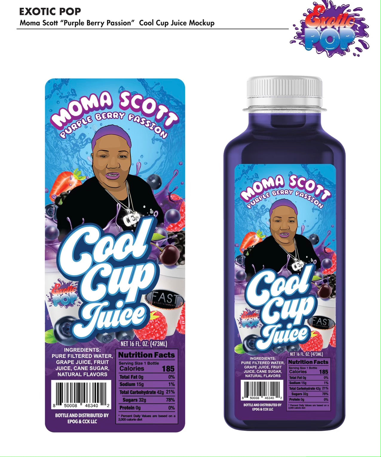 xGoods - MOMA SCOTT "PURPLE BERRY PASSION" JUICE (2 FOR $15)